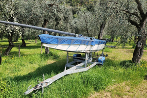 Barca a vela classe star Lilia con carrello