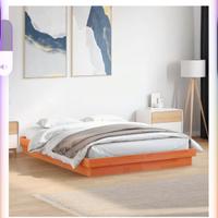 Giroletto Marrone Cera con LED 160x200