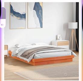 Giroletto Marrone Cera con LED 160x200