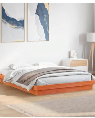 Giroletto Marrone Cera con LED 160x200