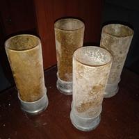 bicchieri vintage cocktail vetro crackle