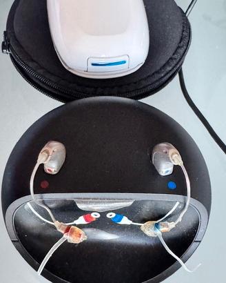 Apparecchi acustici maico+charger+guscio