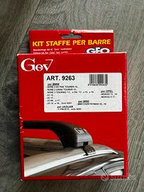 Kit staffe per barre gev 9263