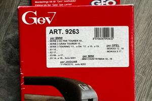 Kit staffe per barre gev 9263