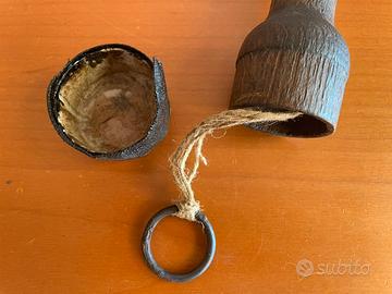 Fermacarte Schiacciapatate austriaca WW1 inerte