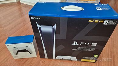 PS5 digital edition + dualsense extra