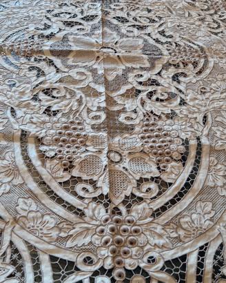 Tovaglia intarsi di pregio vintage nuova