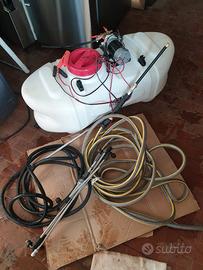 Botticella irrorazione per trattorino - Pompa 12V