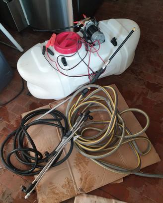 Botticella irrorazione per trattorino - Pompa 12V