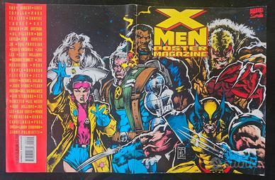 X-Men Poster Magazine #2 – Marvel Comics 1993 –