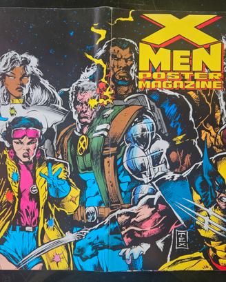 X-Men Poster Magazine #2 – Marvel Comics 1993 –