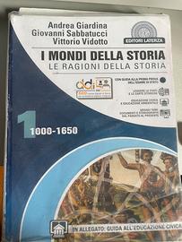 Libro scolastico di storia