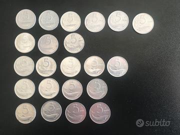 Italia Lire 5 Delfino-Timone