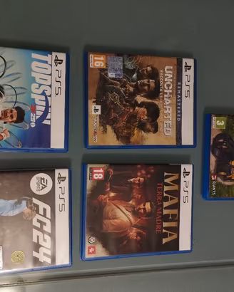 PS 5 GIOCHI COME NUOVI
