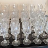 Bicchieri in cristallo 