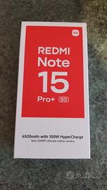 Telefono nuovo Redmi 15 pro plus 5 g 