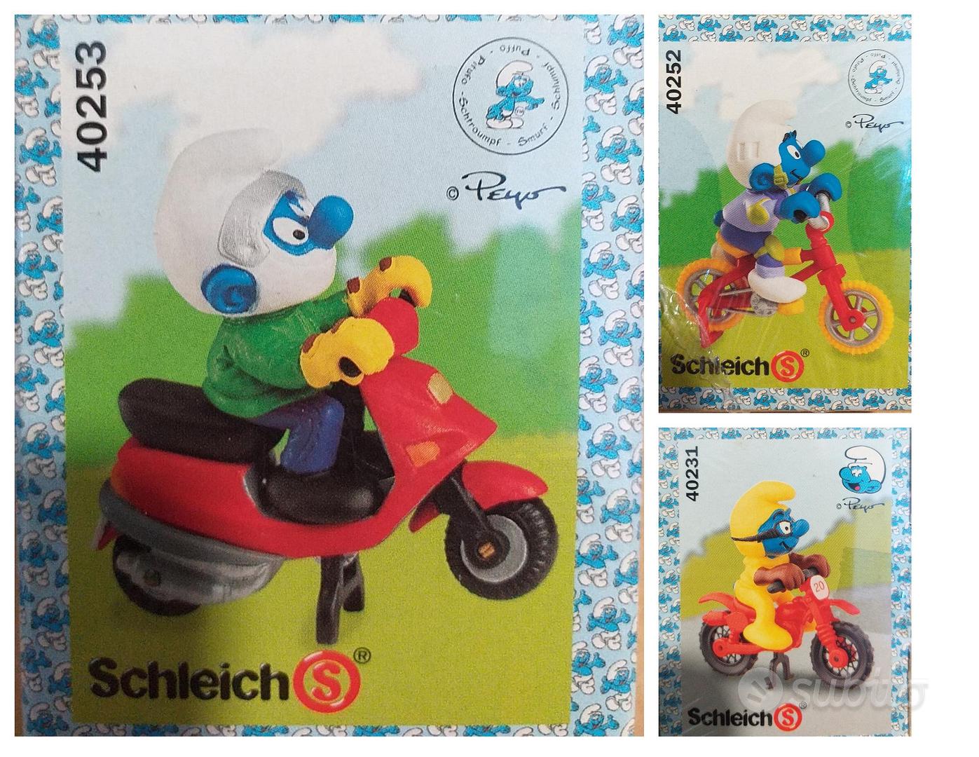 De Toyboys | Smurfs - Super Smurfs - 40231 Motocrossrijder Smurf (Yellow