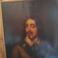 ANTICO DIPINTO INGLESE LORD ARTHUR CAPEL