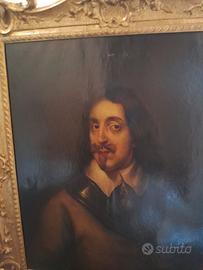 ANTICO DIPINTO INGLESE LORD ARTHUR CAPEL