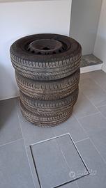 cerchi + gomme invernali misure 185/65 R15
