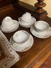 Servizio tazze caffè della nonna