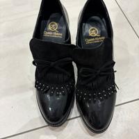 Scarpe nere con tacco