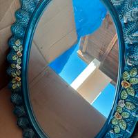 Specchiera bagno    Lampadario ceramica