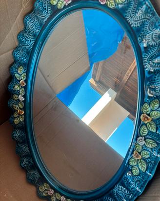 Specchiera bagno    Lampadario ceramica