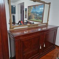 credenza specchiera tavolo 4sedie vetrina grannde