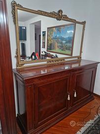 credenza specchiera tavolo 4sedie vetrina grannde