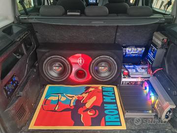 installazione impianti diffusori party box MARVEL 