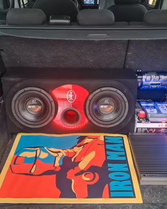 installazione impianti diffusori party box MARVEL 