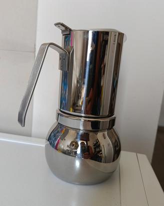 Caffettiera moka Stella in acciaio inox 