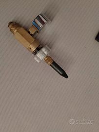 manometro  per bombola elio 