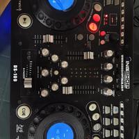 Consolle dj e casse amplificate 300w