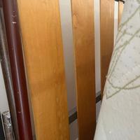 Rete letto e materasso matrimoniale