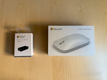 Microsoft Mouse Wireless e Microsoft Adattatore