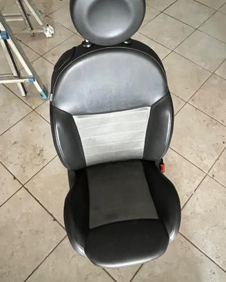 Sedili pelle Fiat 500