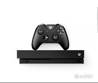 xbox one x con 3 pad e giochi
