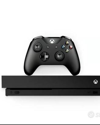 xbox one x con 3 pad e giochi