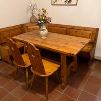 Tavolo con panca