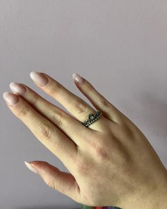 Anello Pandora a forma di corona