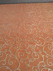 copriletto matrimoniale in velluto damascato