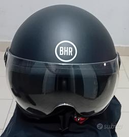Casco BHR Jet Visiera ad Occhiale x Scooter Nuovo 