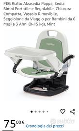 sedia bimbi portatile Pep perego 