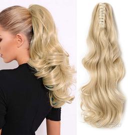 EXTENSION PER CAPELLI CODA DI CAVALLO, NUOVO con