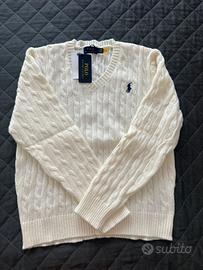 Maglione Ralph Lauren, collo a V