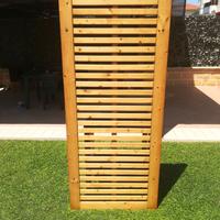 Rete singola totalmente in legno