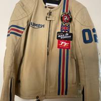 Giacca moto pelle  triumph