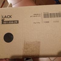 mensola Ikea lack nera